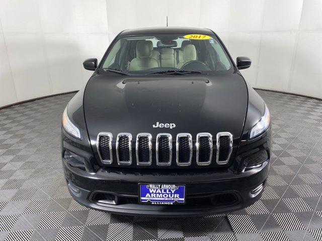 used 2017 Jeep Cherokee car, priced at $12,500