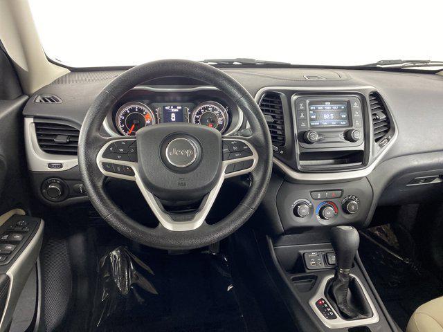used 2017 Jeep Cherokee car, priced at $12,500