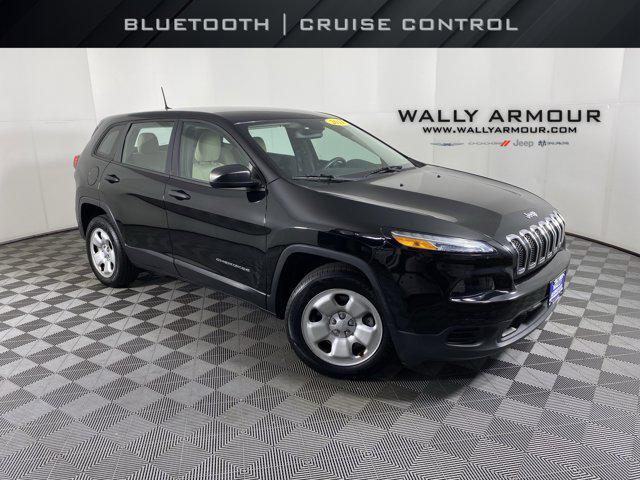 used 2017 Jeep Cherokee car, priced at $12,500