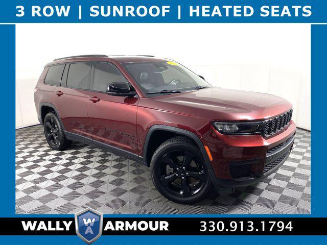 used 2021 Jeep Grand Cherokee L car, priced at $30,500