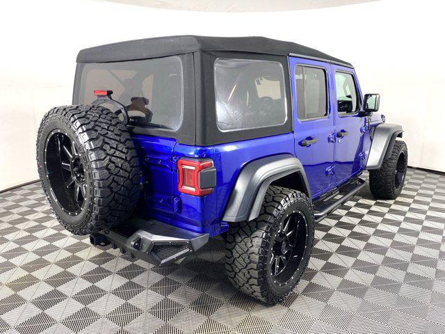 used 2018 Jeep Wrangler Unlimited car, priced at $23,400