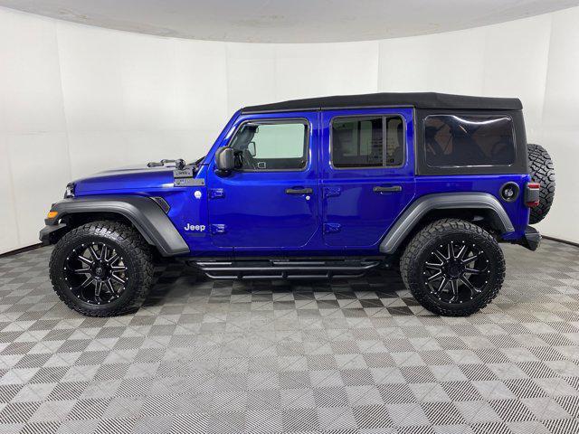 used 2018 Jeep Wrangler Unlimited car, priced at $24,700