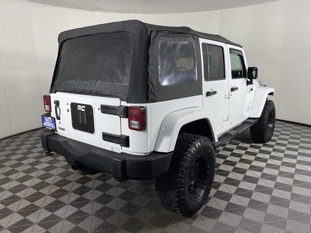 used 2018 Jeep Wrangler JK Unlimited car, priced at $21,500
