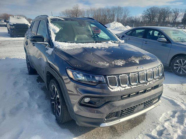 used 2022 Jeep Compass car, priced at $22,700