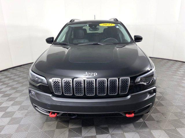 used 2022 Jeep Cherokee car, priced at $25,500