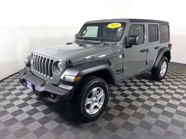 used 2021 Jeep Wrangler Unlimited car, priced at $33,000