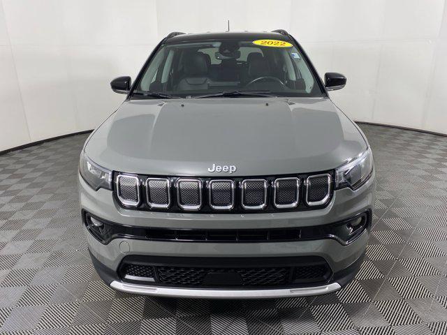 used 2022 Jeep Compass car, priced at $21,600