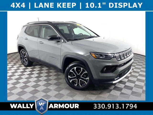 used 2022 Jeep Compass car, priced at $21,600