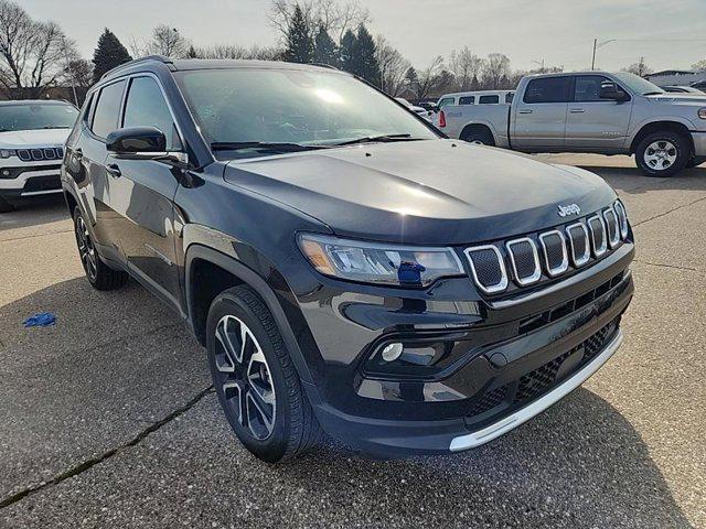 used 2022 Jeep Compass car, priced at $23,900