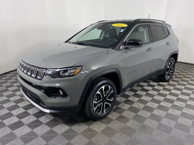 used 2022 Jeep Compass car, priced at $21,600