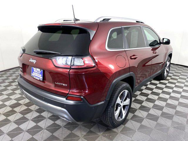 used 2021 Jeep Cherokee car, priced at $21,900