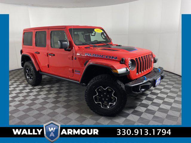 used 2021 Jeep Wrangler Unlimited 4xe car, priced at $35,900