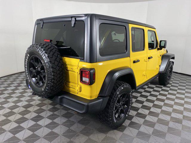 used 2021 Jeep Wrangler car, priced at $34,700