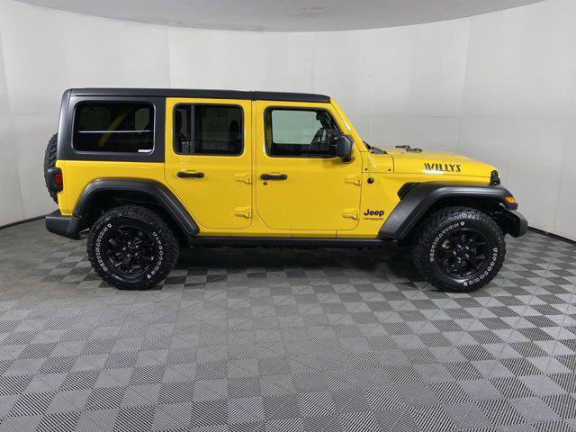 used 2021 Jeep Wrangler car, priced at $34,700