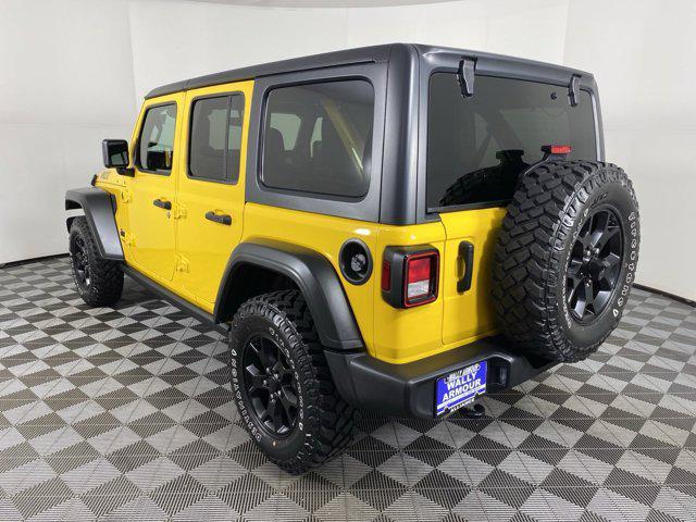 used 2021 Jeep Wrangler car, priced at $34,700