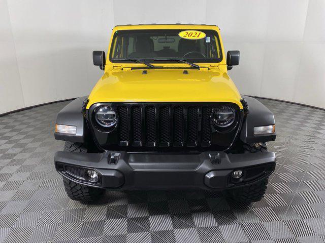 used 2021 Jeep Wrangler car, priced at $34,700