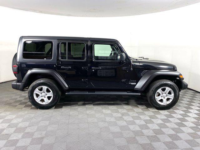 used 2021 Jeep Wrangler Unlimited car, priced at $26,600