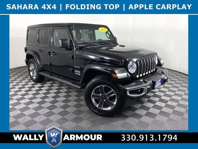 used 2021 Jeep Wrangler Unlimited car, priced at $35,500