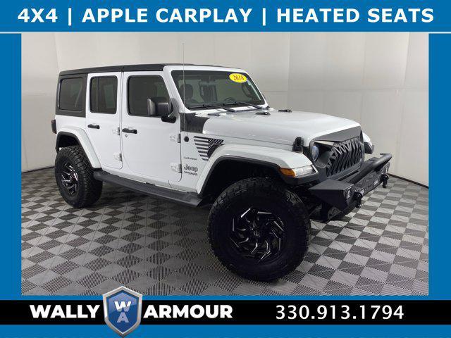 used 2018 Jeep Wrangler Unlimited car, priced at $28,600