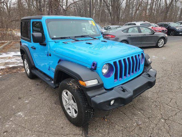 used 2021 Jeep Wrangler car, priced at $27,700