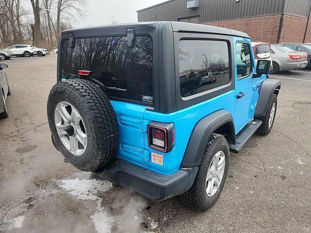 used 2021 Jeep Wrangler car, priced at $27,700