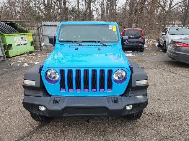 used 2021 Jeep Wrangler car, priced at $27,700