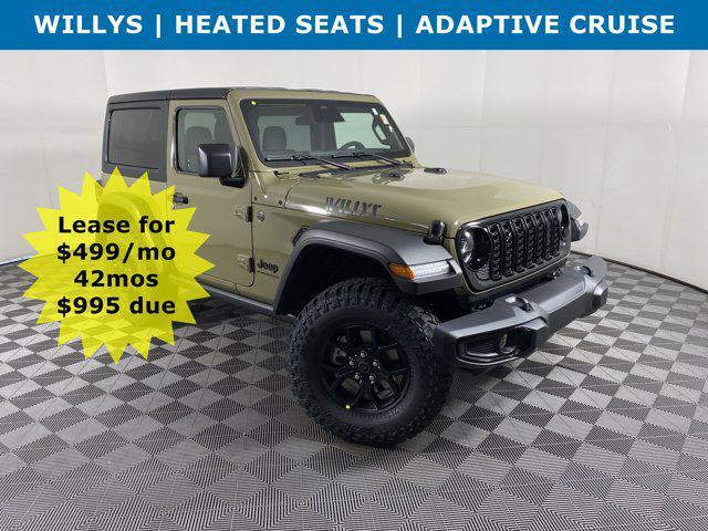 new 2025 Jeep Wrangler car, priced at $45,166