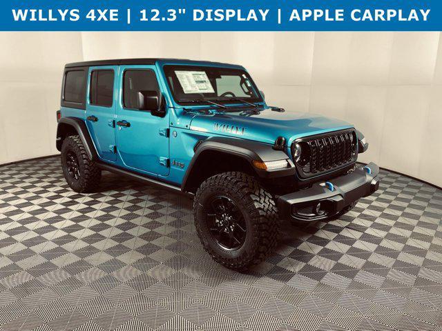 new 2024 Jeep Wrangler 4xe car, priced at $55,465