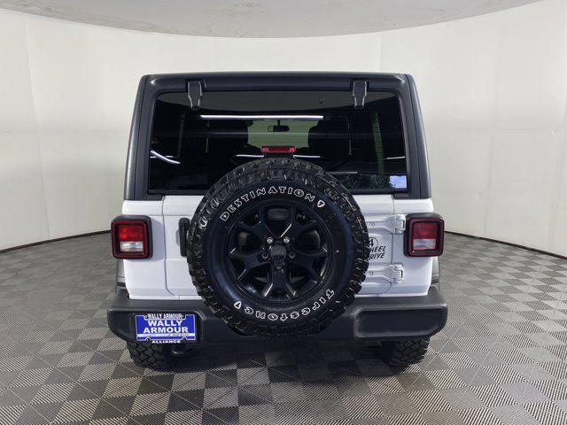 used 2021 Jeep Wrangler car, priced at $32,500