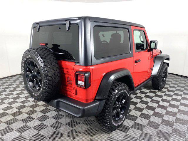 used 2021 Jeep Wrangler car, priced at $26,700