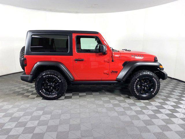 used 2021 Jeep Wrangler car, priced at $26,700