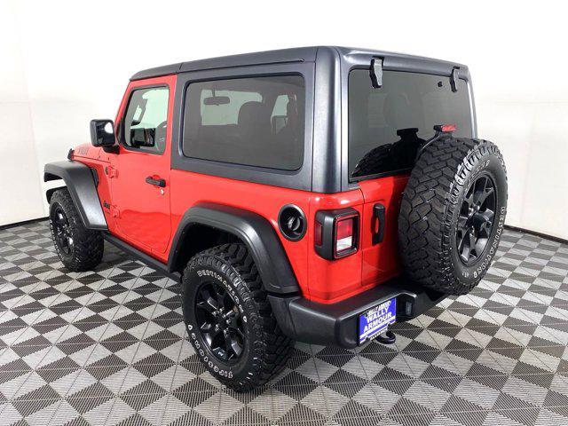 used 2021 Jeep Wrangler car, priced at $26,700