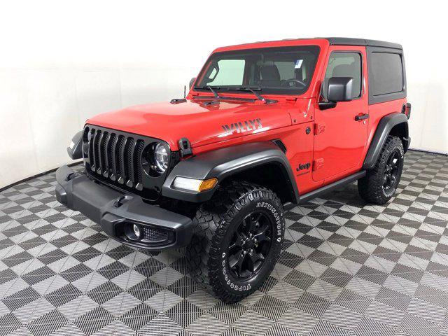 used 2021 Jeep Wrangler car, priced at $26,700