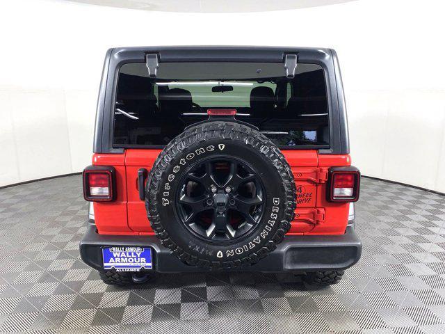 used 2021 Jeep Wrangler car, priced at $26,700