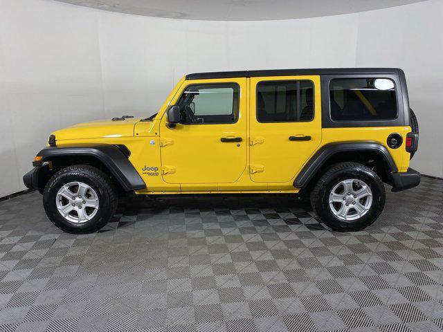 used 2020 Jeep Wrangler Unlimited car, priced at $28,900