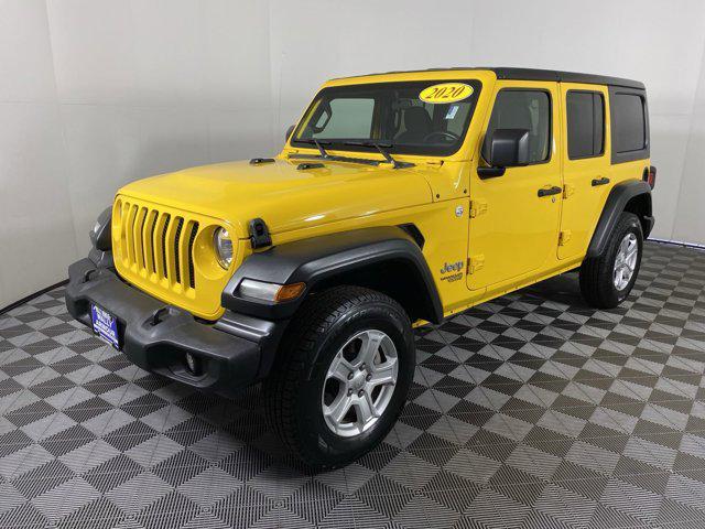 used 2020 Jeep Wrangler Unlimited car, priced at $28,900