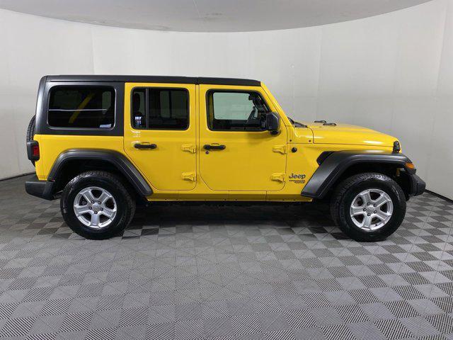 used 2020 Jeep Wrangler Unlimited car, priced at $28,900