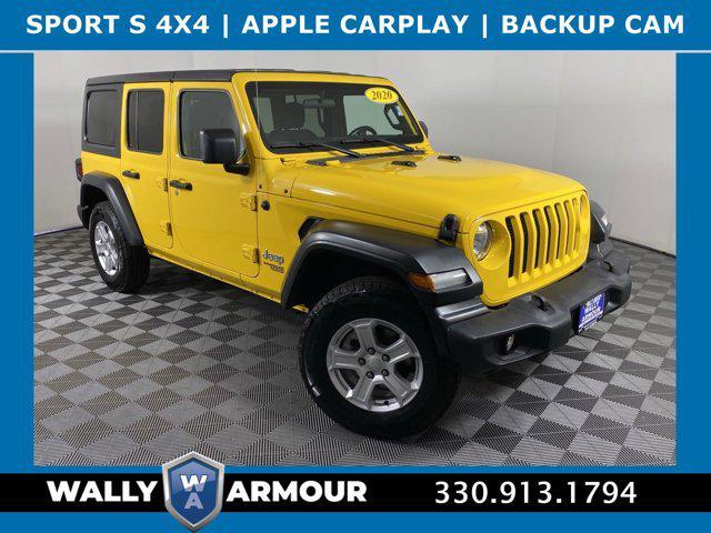 used 2020 Jeep Wrangler Unlimited car, priced at $28,900