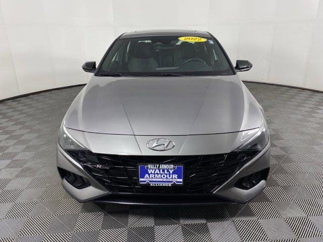 used 2022 Hyundai Elantra car, priced at $21,400