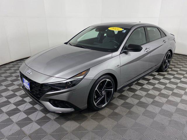 used 2022 Hyundai Elantra car, priced at $21,400