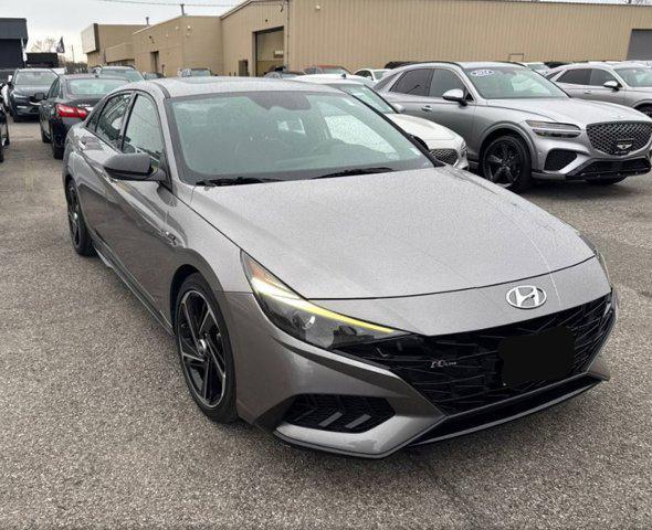 used 2022 Hyundai Elantra car, priced at $22,100