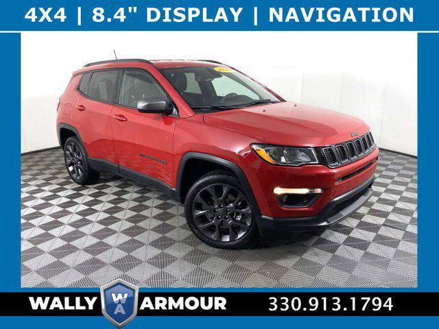 used 2021 Jeep Compass car, priced at $18,000