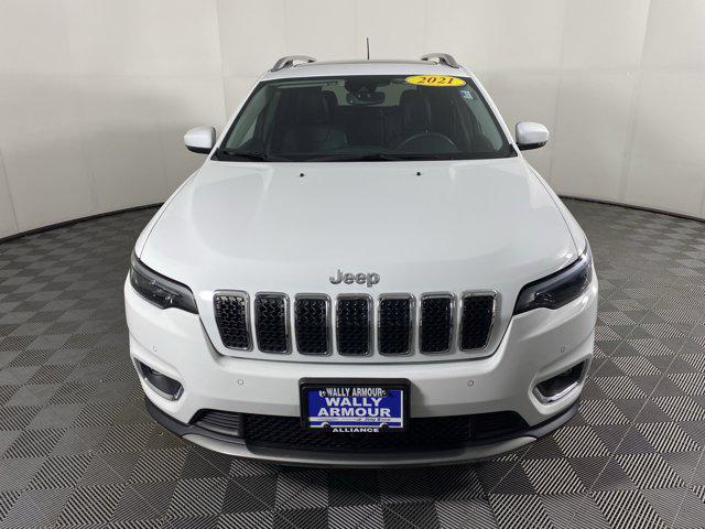 used 2021 Jeep Cherokee car, priced at $25,000