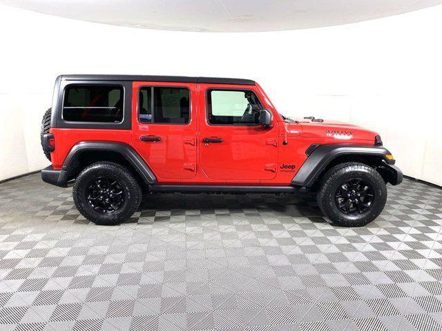 used 2021 Jeep Wrangler car, priced at $31,700