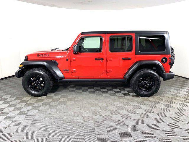 used 2021 Jeep Wrangler car, priced at $31,700