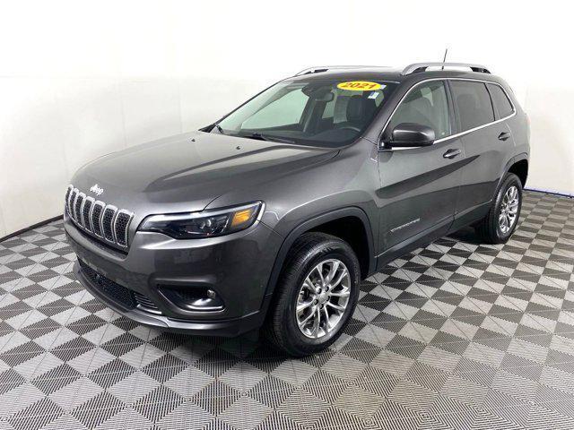 used 2021 Jeep Cherokee car, priced at $24,500