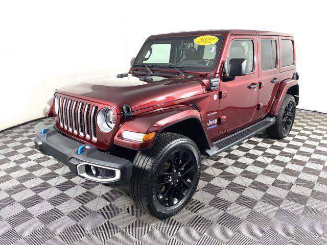 used 2022 Jeep Wrangler Unlimited 4xe car, priced at $32,900