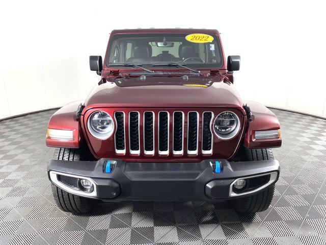 used 2022 Jeep Wrangler Unlimited 4xe car, priced at $32,900