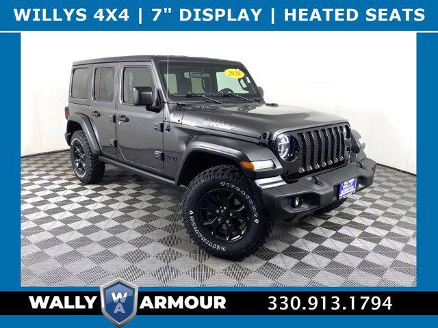 used 2020 Jeep Wrangler Unlimited car, priced at $30,950