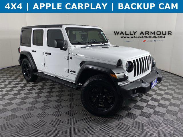 used 2020 Jeep Wrangler Unlimited car, priced at $25,500